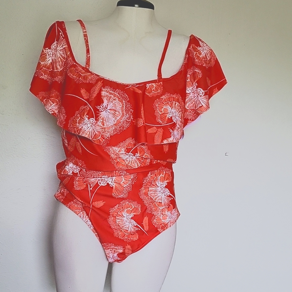Tempt Me Women's One-Piece Swimsuit- Size XL